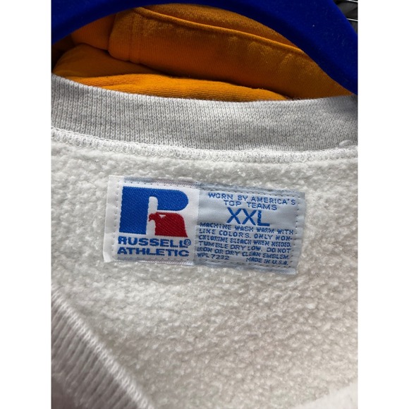 Vintage Russell Athletic Auburn Tigers Capital One Bowl Sweatshirt Grey Mens XXL - Picture 3 of 8